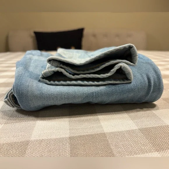 Rag & Bone Women's Light Blue Camo Skinny Jeans - Picture 12 of 12